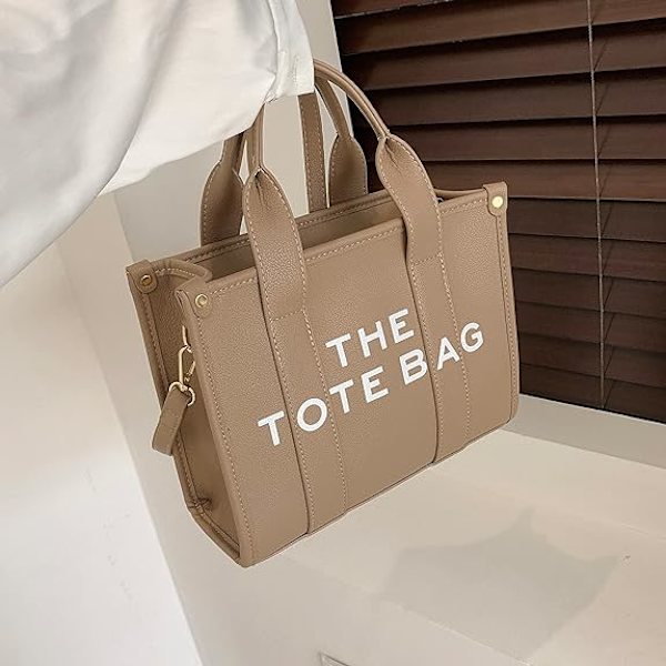 The Tote Bag för kvinnor Dupes Mini Läder Tote Bag Liten Personlig Crossbody Handväskor