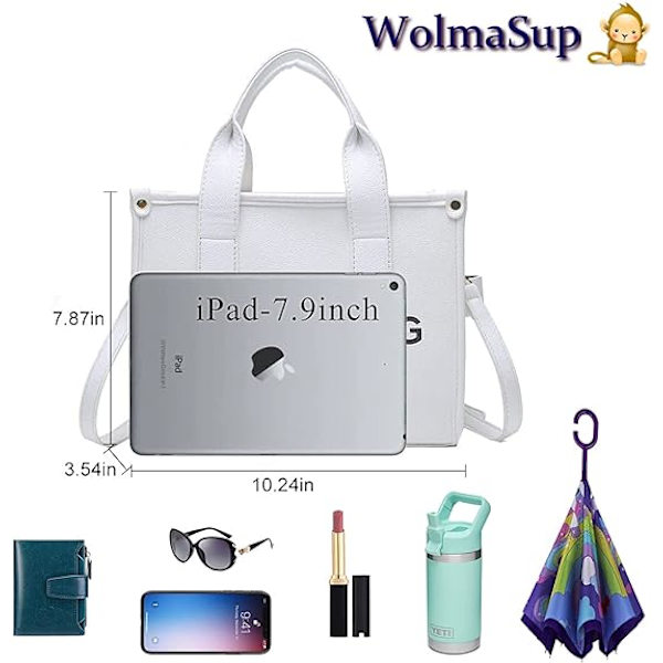 Toteväska för kvinnor Dupes Mini läder Tote Bag Small Personlig Crossbody Handväskor