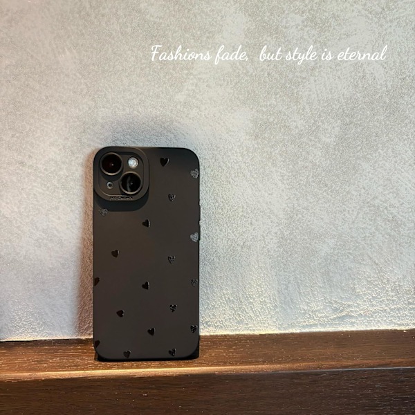 iPhone 16 Pro Max -kotelo 6,9 tuuman puhelimelle (2024), esteettinen sydänkuvioinen iPhone 16 Pro Max -kotelo naisille, tytöille ja miehille, silikoninen suojakuori iPhonelle Hearts iPhone 13 Mini