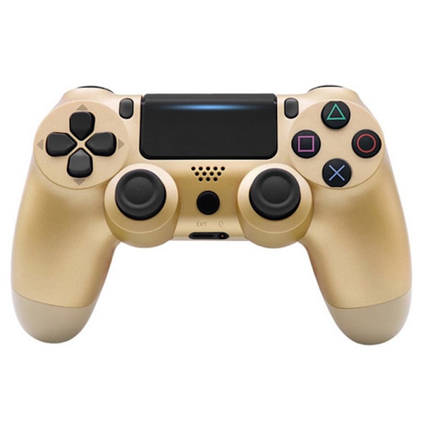 Trådløs Game Controller Controller Bluetooth Dual Head Gamepad Joystick Gamepad kompatibel med Game Console 4-guld