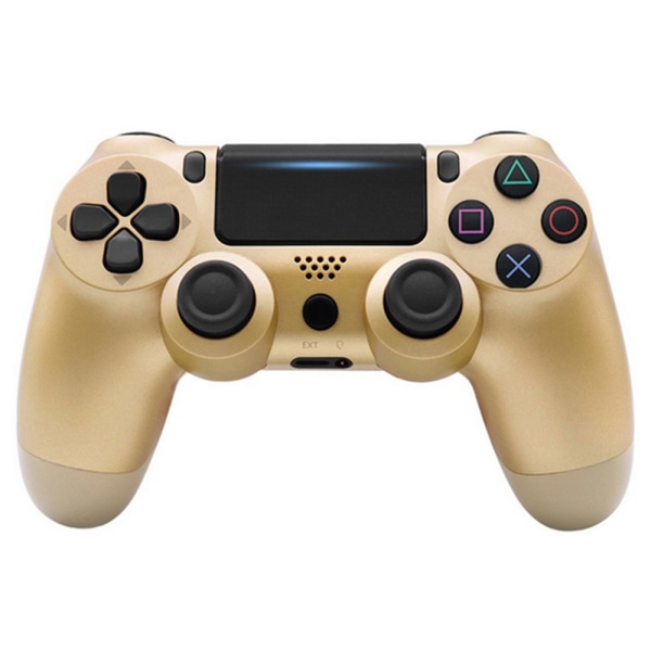 Trådlös spelkontroll Controller Bluetooth Dual Head Gamepad Joystick Gamepad kompatibel med spelkonsol 4-guld