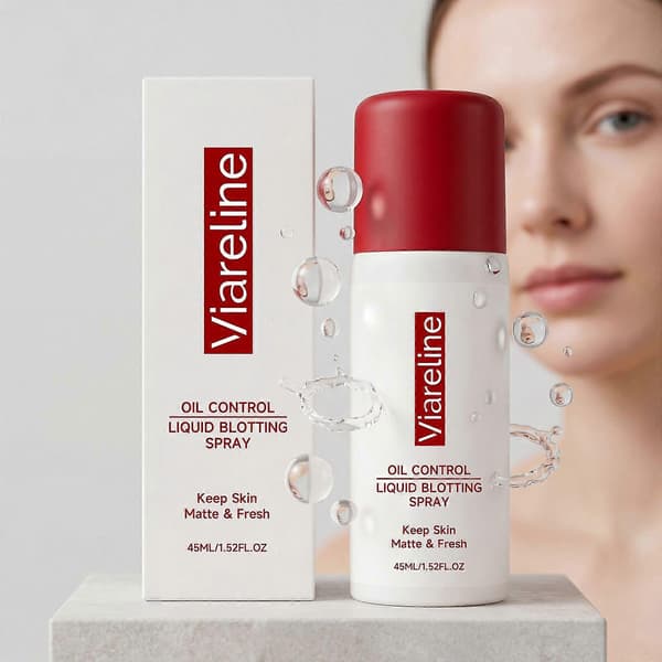 Matte Setting Spray, olie-kontrollerende makeup-spray for en langvarig mat finish 2PCS