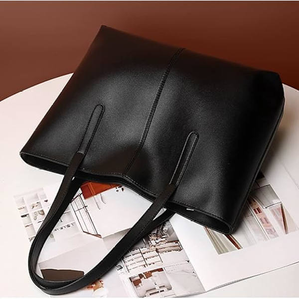 Damet Tote taske Triple Ruminddeling Satchel Crossbody Taske Pung Håndtaske