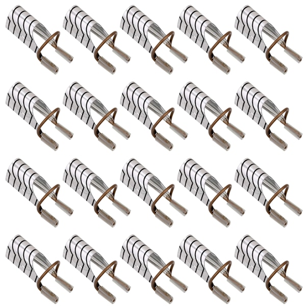 2PCS Nagel Extensions Nagel Metall Aluminium Fingerhållare - 5 Box Setmake up