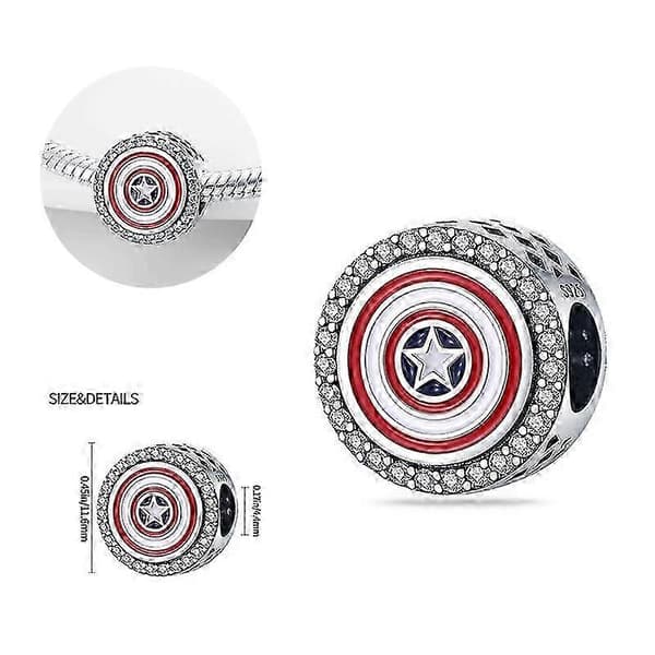 Heta säljande nya berlock Marvel 925 sterling silver berlock Spider Man armband Spider Man berlock pärla DIY dam smycken present