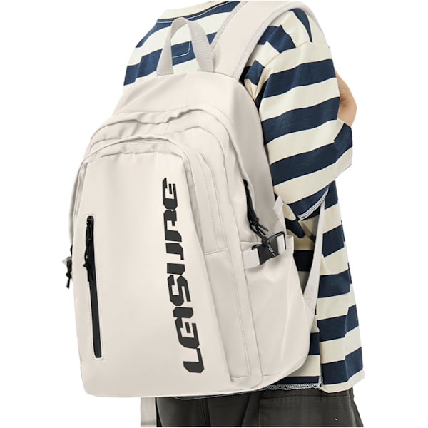 Skolryggsäck, Reseryggsäck för Kvinnor Män Tonåringar, Fashion Ryggsäck Bookbag, Vattentät Ryggsäck Reseryggsäck för Gymnasie- och Högskolestudenter