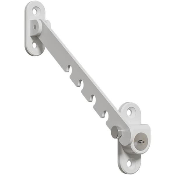 Window restrictor for arched windows, Window restrictor, Window restrictor without drilling, Locks windows open, Door lock