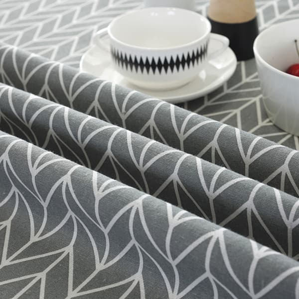Round Vinyl Tablecloth Plastic Tablecloth Waterproof PVC Wipeable Spill-Proof Oilcloth Small Tablecloths