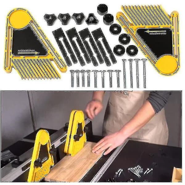 Fjederbræt Dobbelt Træfræser til Graveringsmaskine Bord S