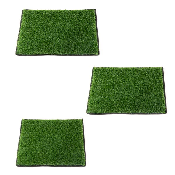 Artificial Grass Dog Mat, Waterproof Dog Pee Pad, Dog Diaper S-46*36cm