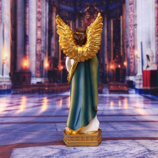 Saint Raphael-figurin Utsökt design Levande mönster för vardagsrum Studierum Tillbehör