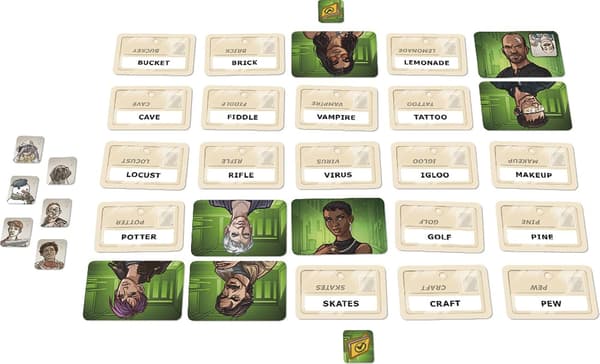 Codenames Party Brettspill (grønn)