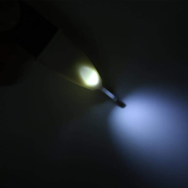 Spændingsdetektor Testpen Spændingstester LED Gul Yellow Gul