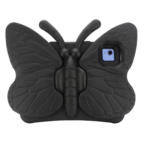 Sommerfugleformet børnecover til iPad 10.9\" (2022, 10. generation), sort black