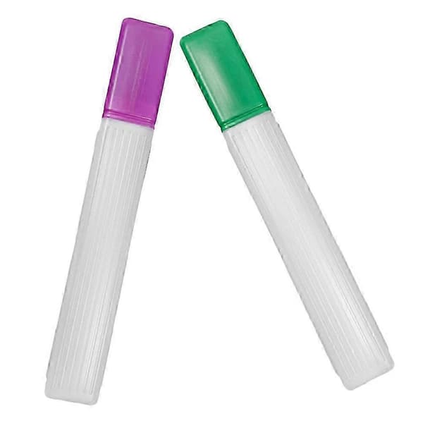 Plast strikkepindeetui til sweaterpinde 2 stk. opbevaringsorganisator