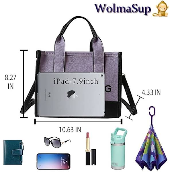Naisten kangaskassi Dupes Mini nahkainen kangaskassi Pieni personoitu crossbody-laukut