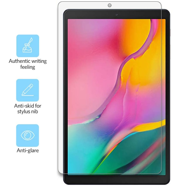 Kompatibel med Samsung Galaxy Tab A 10.1 skärmskydd, härdat glas skärmskydd-med förpackning