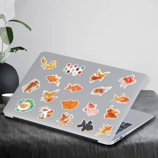 Eläinten Tarrat - 50 kpl Piirrettyjä PVC-Tarroja Söpöjä Kawaii-Vinyyli-Koristeita DIY Hauskoja Luovia Koristeita Teineille Juhlatarvikkeita Aikuisten
