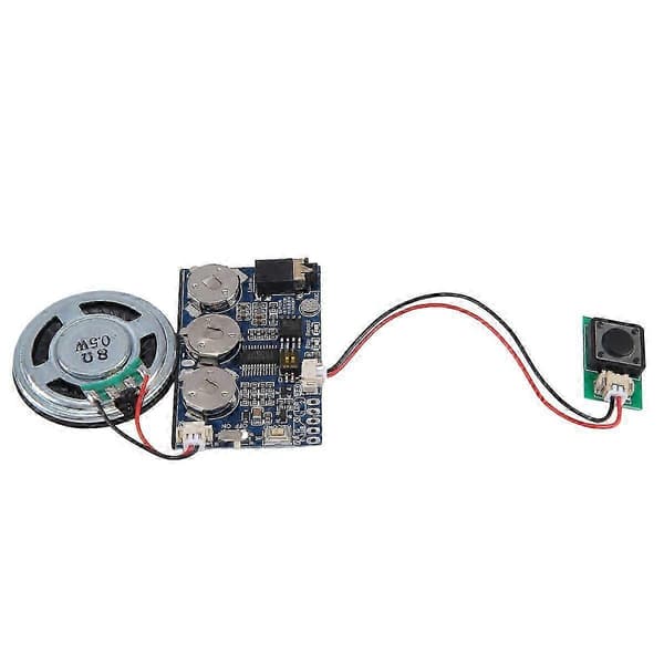 17 minutter lyd stemme lyd musikk opptakerkort chip programmerbar musikkmodul for gratulasjonskort