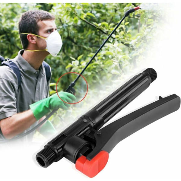 Backpack Sprayer Handle Automatic Locking Spray Switch Garden Hose Spray Gun Garden Accessories Weed Control Pest Control L