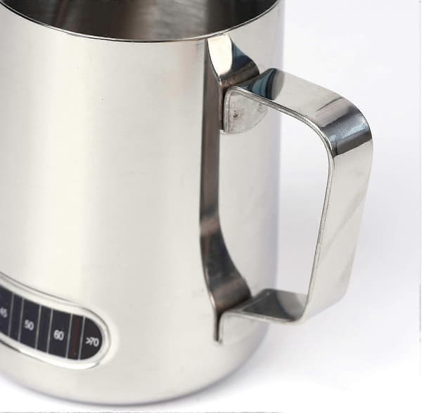 600 ml temperaturmåler trekkblomstkopp rustfritt stål trekkblomstkopp kaffekanne med termometer
