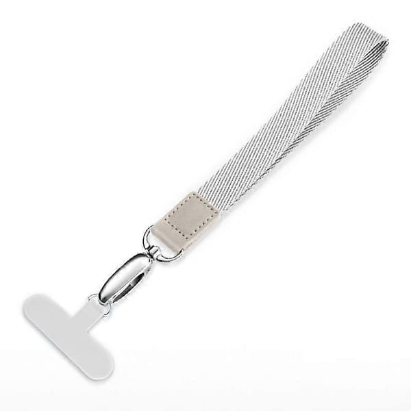 Mobiltelefon Polyester Håndledsrem til mobiltelefon Anti-tabt rem med metalspænde, PC Tether Tab - Multicolor Silver