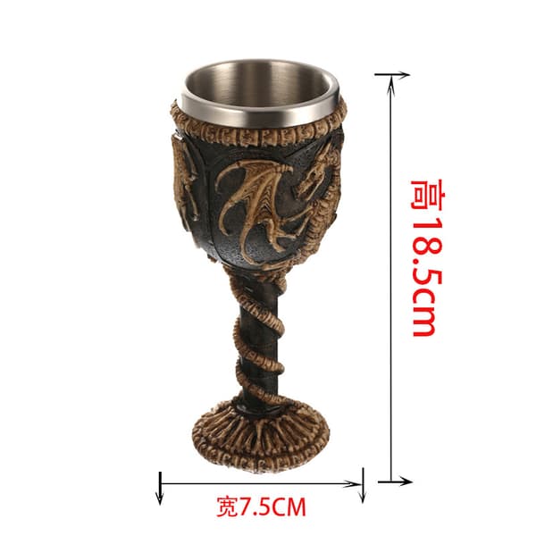 Halloween Skull Wine Glass Resin Skull Cup Personalized Tableware