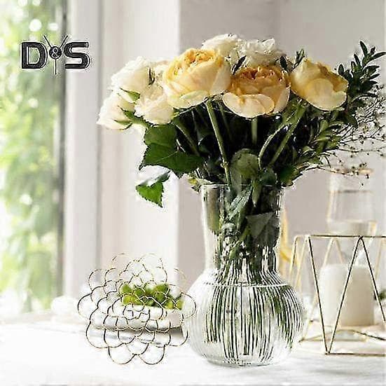 Spiralformet stilkholder i rustfritt stål – 1/3 stk. verktøy for blomsterdekorasjon og bukettvridning