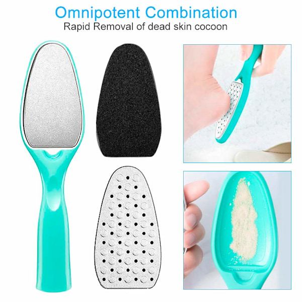 Pedikyrsett Spa Hjem Pedikyrsett Rustfritt Stål - Profesjonelt Fot Callus Remover Verktøy