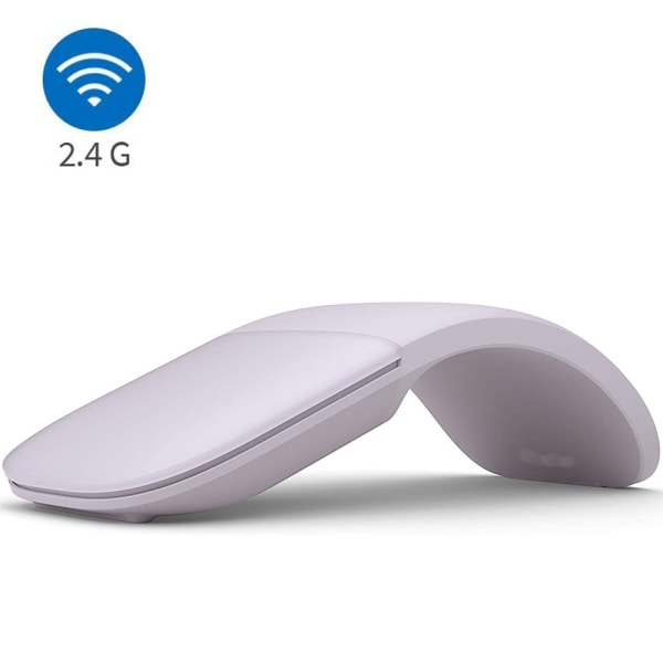 2,4 GHz Frequency Range Silent 4.0 för ARC Ultra Slim Laser Folding Wireless Touch Mouse trådlös vit vikning