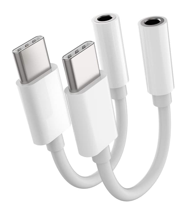 2 kpl, USB C - 3,5 mm kuulokeliitäntä