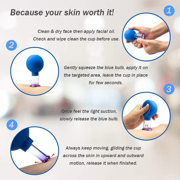 Koppingsett for behandling og massasje 4 stk 334