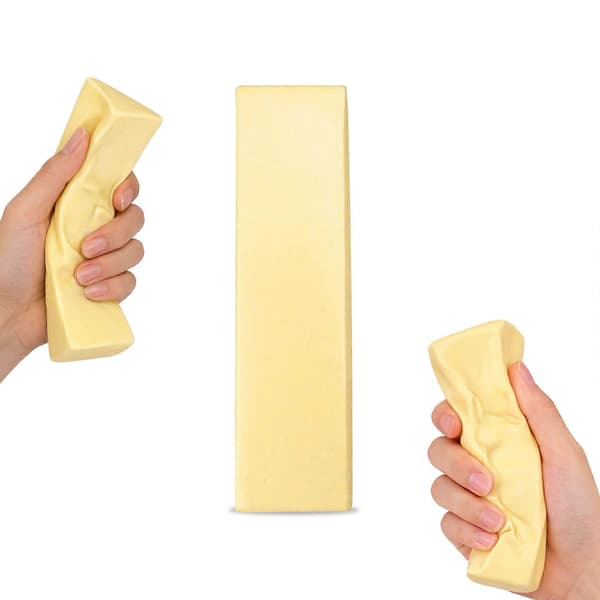 Smørbar Squishy Stresslegetøj, Langsomt-rebound Bærbart Klemme Fidget Legetøj Til Angstlindring 2pcs