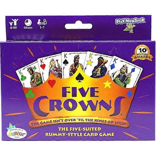 Five Crowns -korttipeli - Hauskaa kaikenikäisille, 2-6 pelaajaa