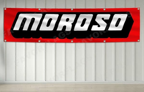 Moroso-viirilippu HF0703 60x240cm