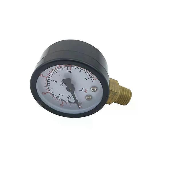 Co2 Regulator Målerudskiftning 0-60psi 0-3000psi Tryk 1/4NPT Gevind til Hjemmebryg Ølfad Regulator