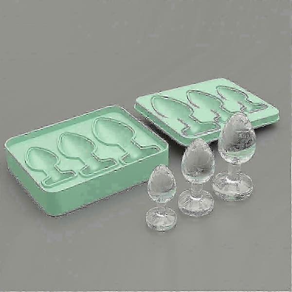 Silikoneform til DIY-prank numsepropformede isterningebakker_ynad Beige