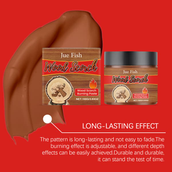 DIY Wood Burning Paste, Wood Burning Effect Craft, Camping, Outdoor Burning Aid Paste