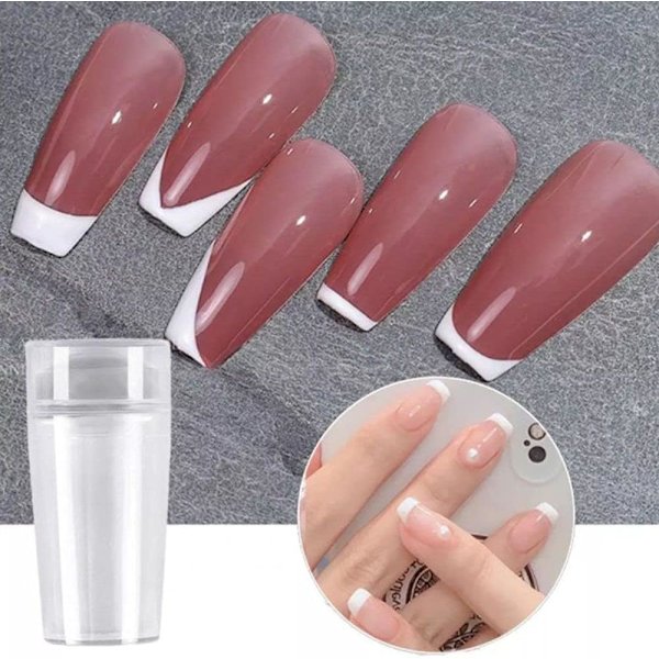 1 stk. Silikone Neglestempel (GJ0083) makeup