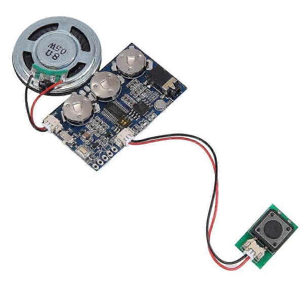 17 minutter lyd stemme lyd musikk opptakerkort chip programmerbar musikkmodul for gratulasjonskort