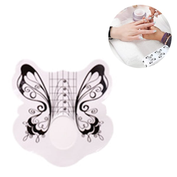 100 stk. Neglekunst Papirholder-TS-05make up