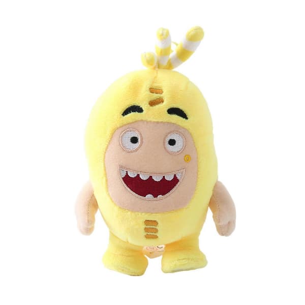 Bløde Oddbods tegneseriefigurer dukker bløde søde bobler Oddbods plyslegetøj til børn Yellow
