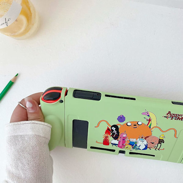 Skyddande Fodral för Switch, Cartoon Anime Söt Mjuk TPU-Fodral för Handhållen Videospelkontroll för Nintendo Switch