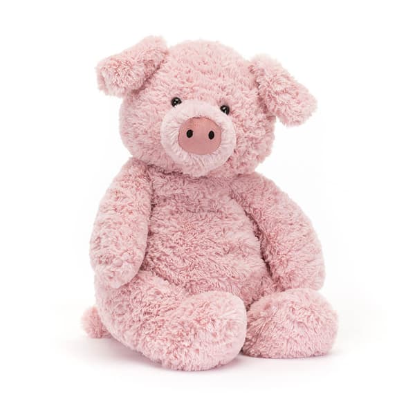 Jellycat Barnabus Gris Plysdyr, Stor Størrelse 42cm