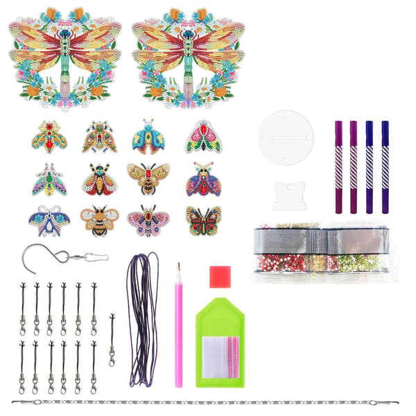 DIY Diamond Painting Wind Chimes Kit Sturdy Charming Decorative Props for Balcony Patios
