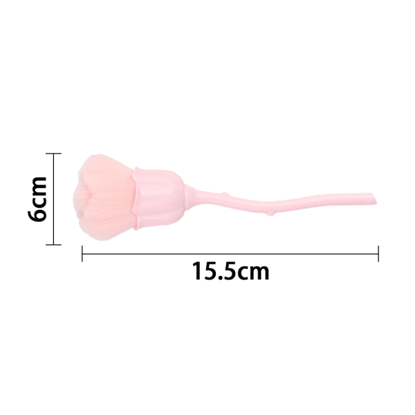 2 kpl kynsipölyn puhdistusharja - MGS-4/Rose Brush - Rui Pinkmake up