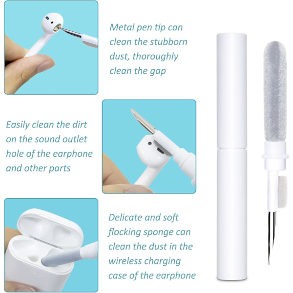 2022 New Keyboard Cleaning Kit Soft Brush 5 in 1 Multifunctional Computer Cleaning Tool Kit with Keycap Puller