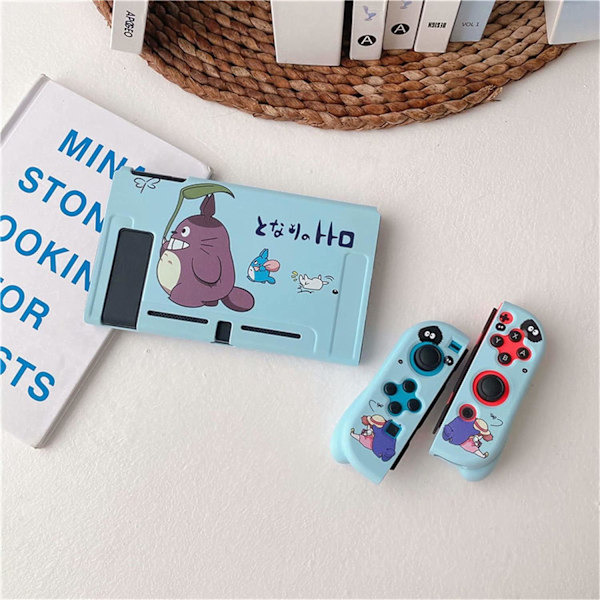 Skyddande Fodral för Switch, Cartoon Anime Söt Mjuk TPU-Fodral för Handhållen Videospelkontroll för Nintendo Switch