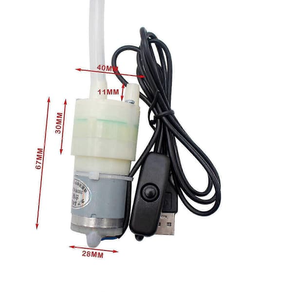 Bärbar elektrisk vinpump för hembryggning 500 ml