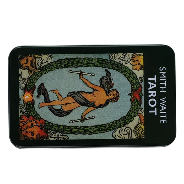 Tarot Deck for Beginners Gilded High Quality Iron Box with Guidebook Leisure Entertainment Game